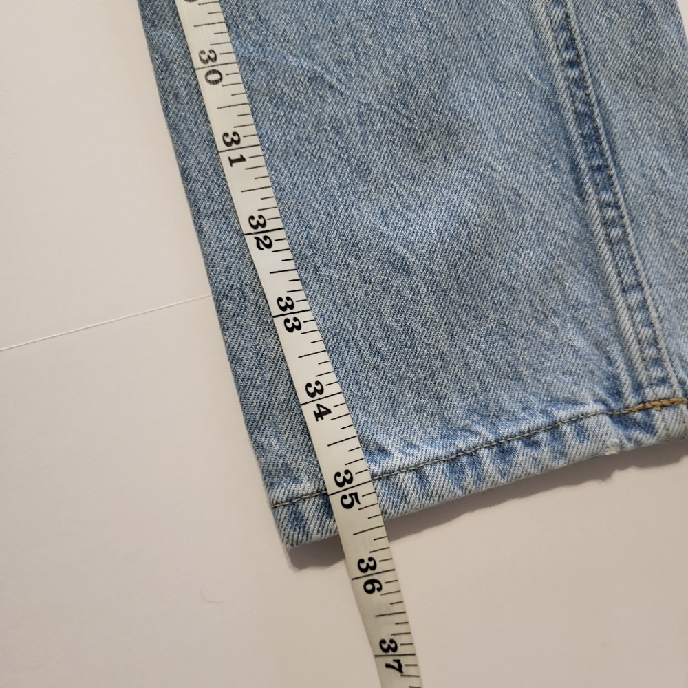 Everlane The 90s Cheeky Jean Button Fly Light Wash Organic Cotton Womens 27 Crop - Picture 4 of 10